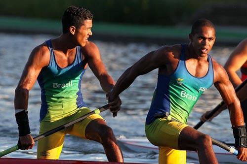 Ronilson Oliveira e Erlon Souza, jovem dupla do C2 Masculino do Brasil/ Foto: CBCa/ Divulgação